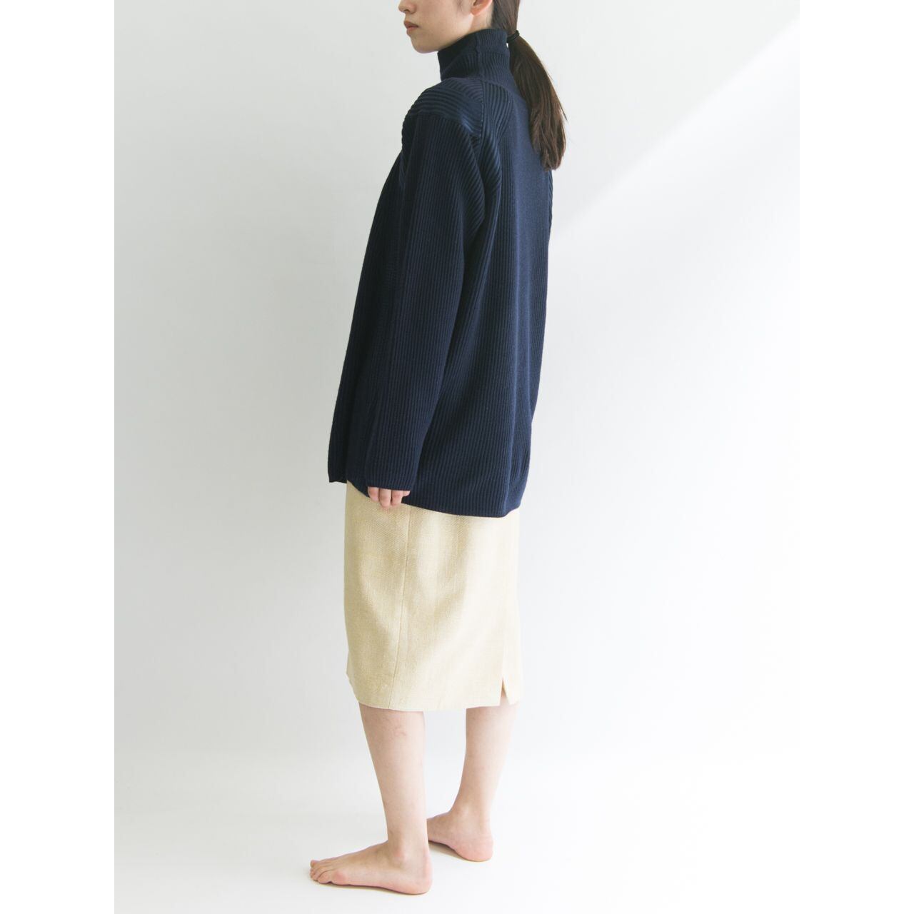 【mila schon】Made in Italy silk classic skirt（ミラショーン イタリア製シルククラシックスカート）4d