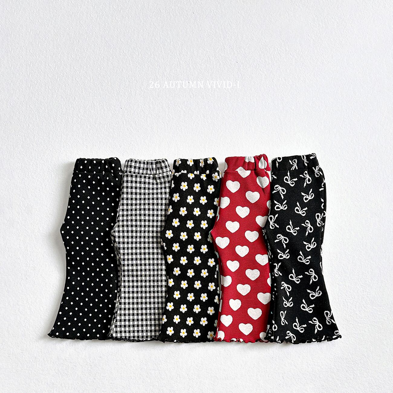 autumn pattern flare pants【VIVID】※※10月下旬発送予定