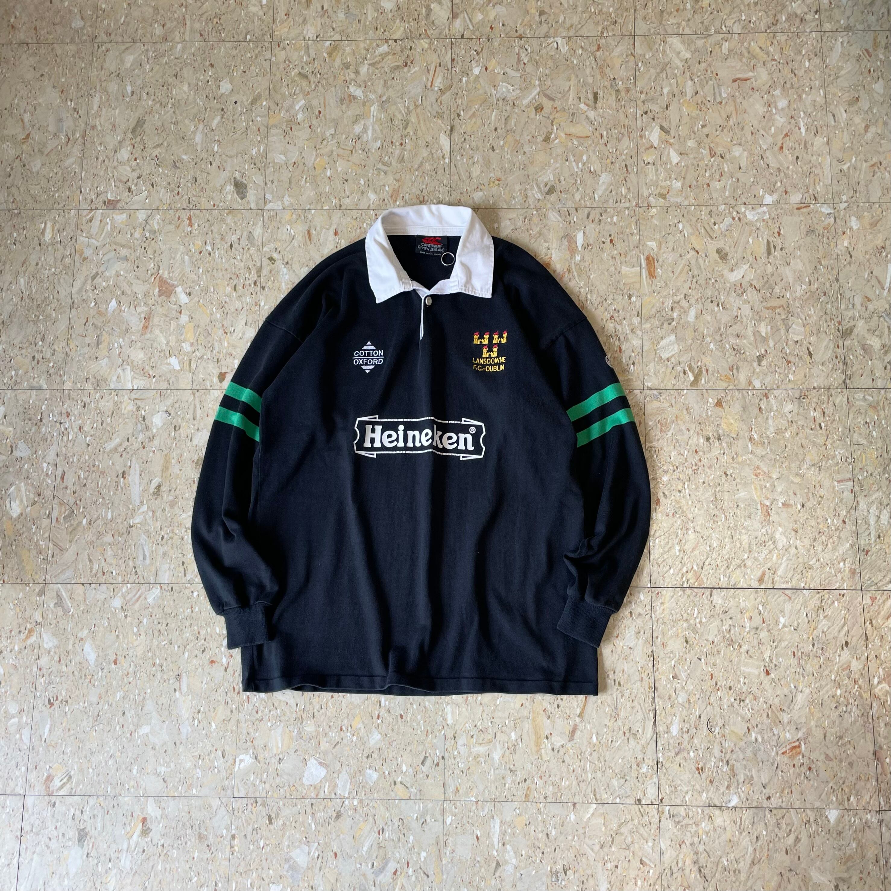 90s 【 Canterbury of New Zealand 】 カンタベリー ラガーシャツ
