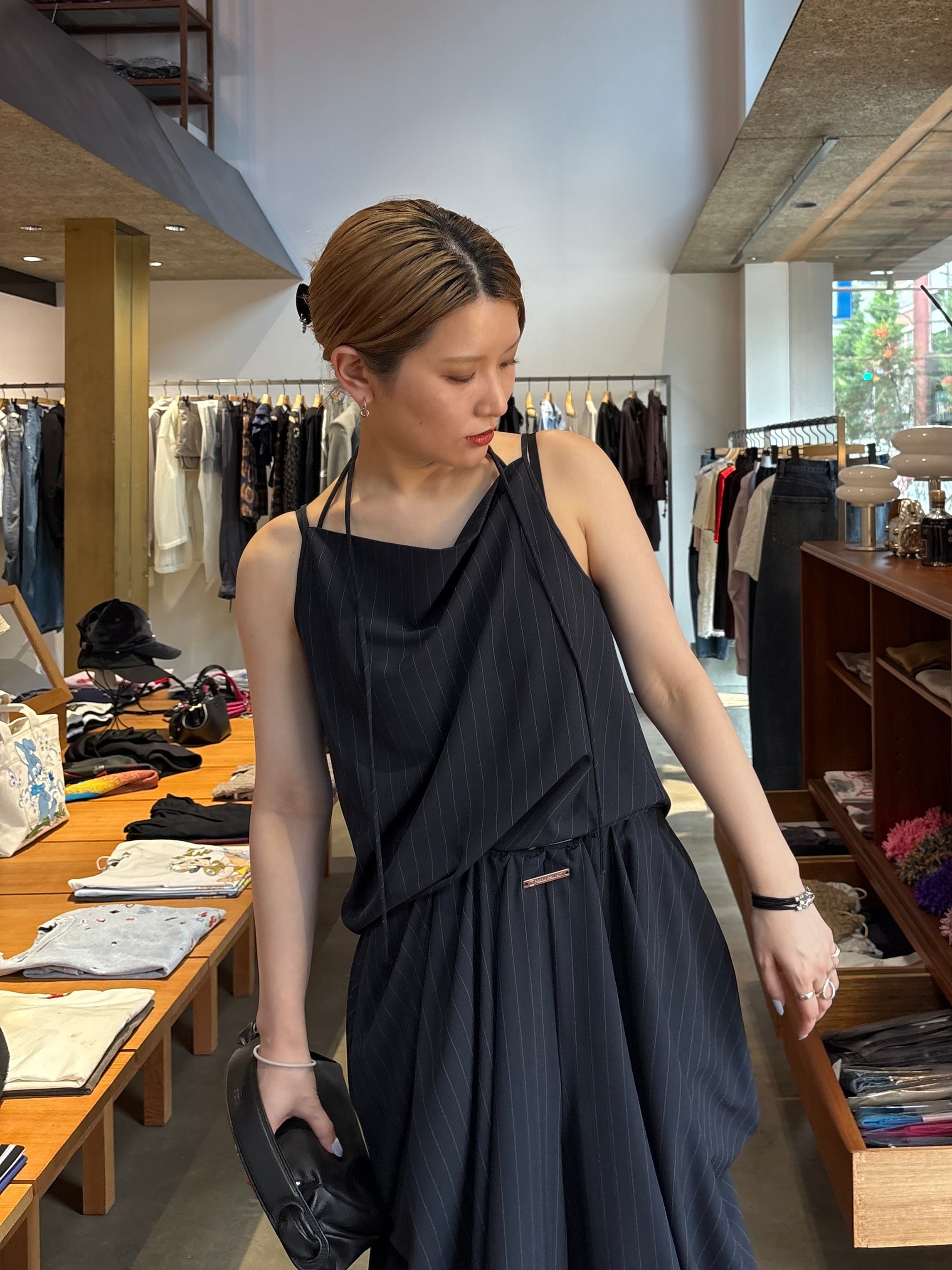 フェティコ ビスチェ 25AW】FETICO フェティコ / Lace up denim bustier / デニムビスチェ