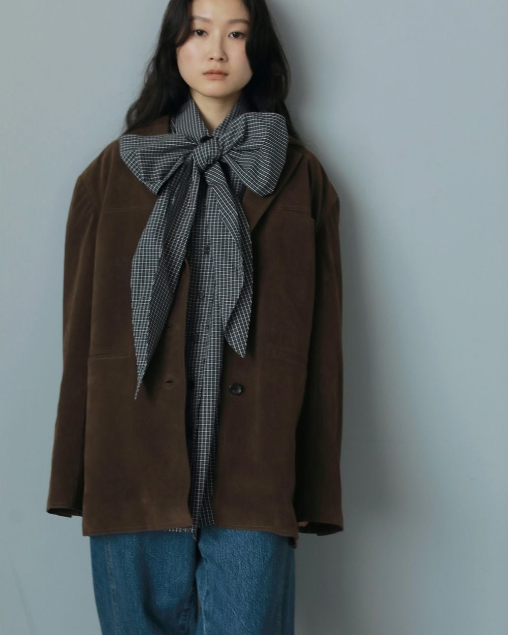 anuke アンヌーク Eco Suede Jacket 62520102 | ANERCA & L.I.V