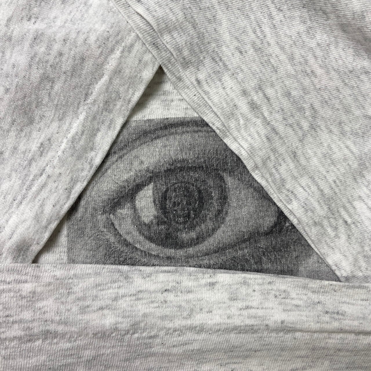 90年代 USA製 M.C.ESCHER EYE エッシャー 眼 アート バックプリントT