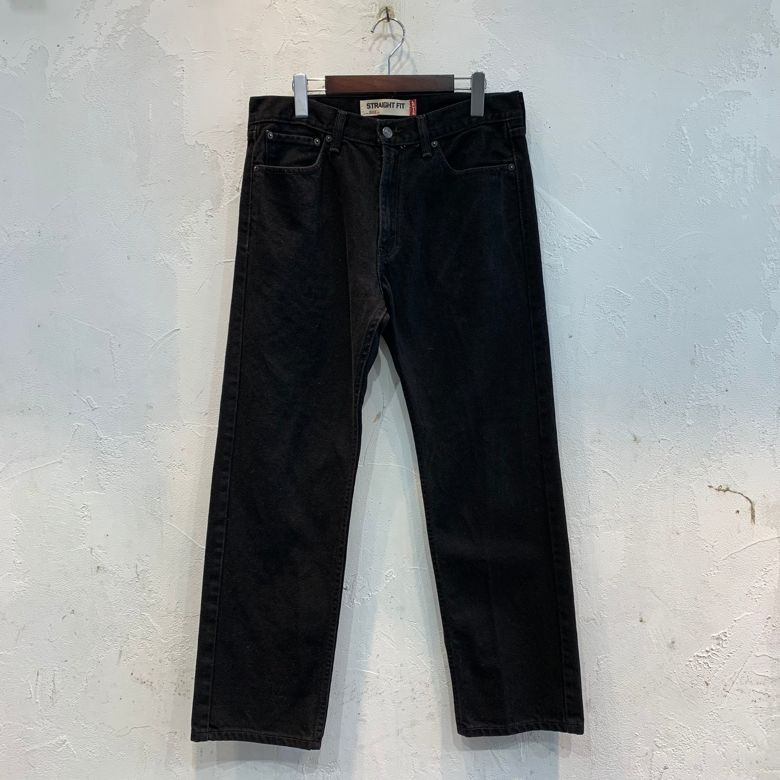 NEW限定品】 vintage BOBSON デニムパンツ デカばき バギー ブラック