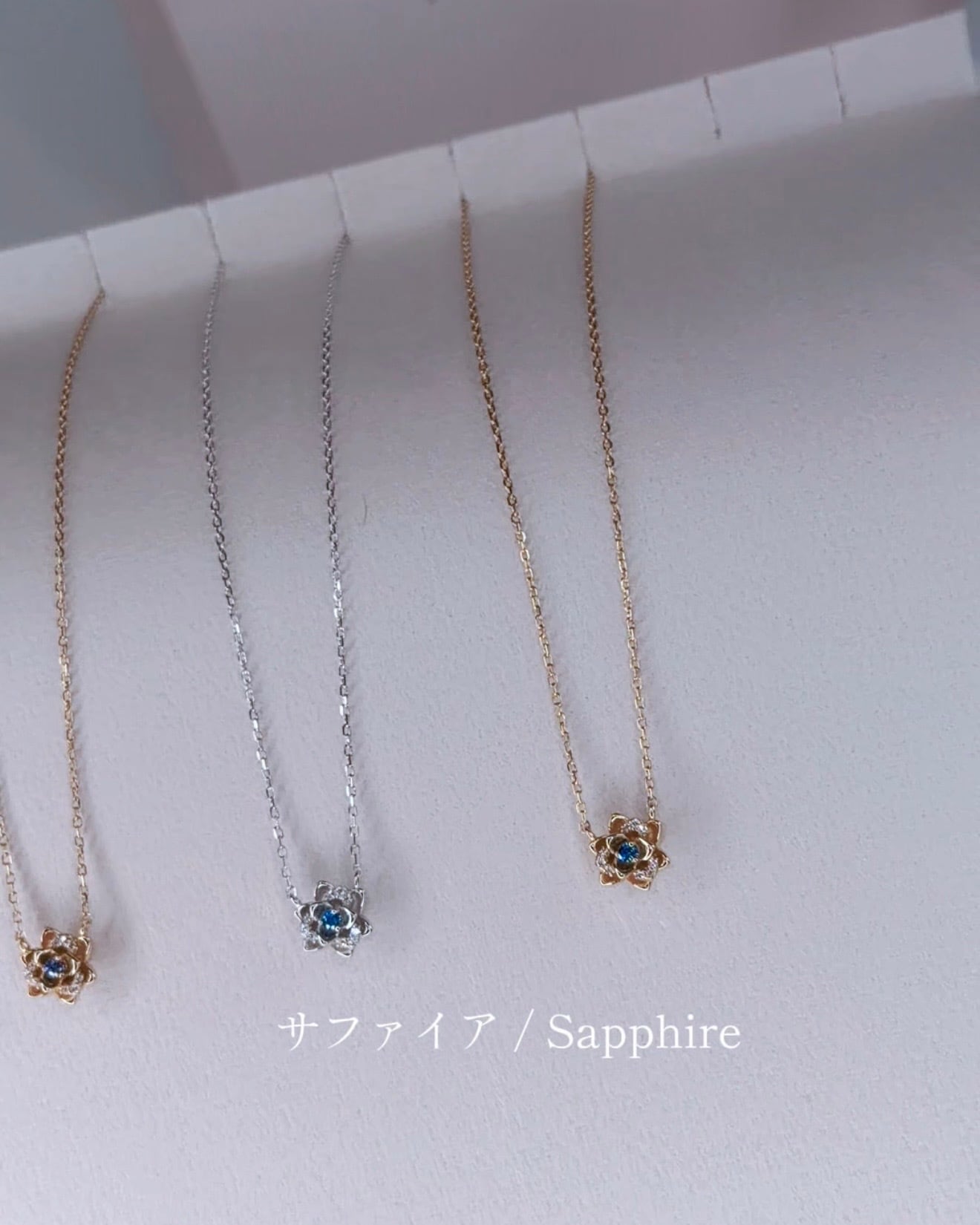 Rose Necklace | AKISHA（アキーシャ）|金アレ対応/サビない・変色なし