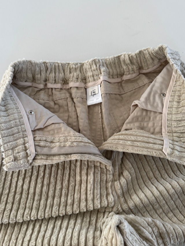 (即納) LIFFEY / Corduroy banding pants