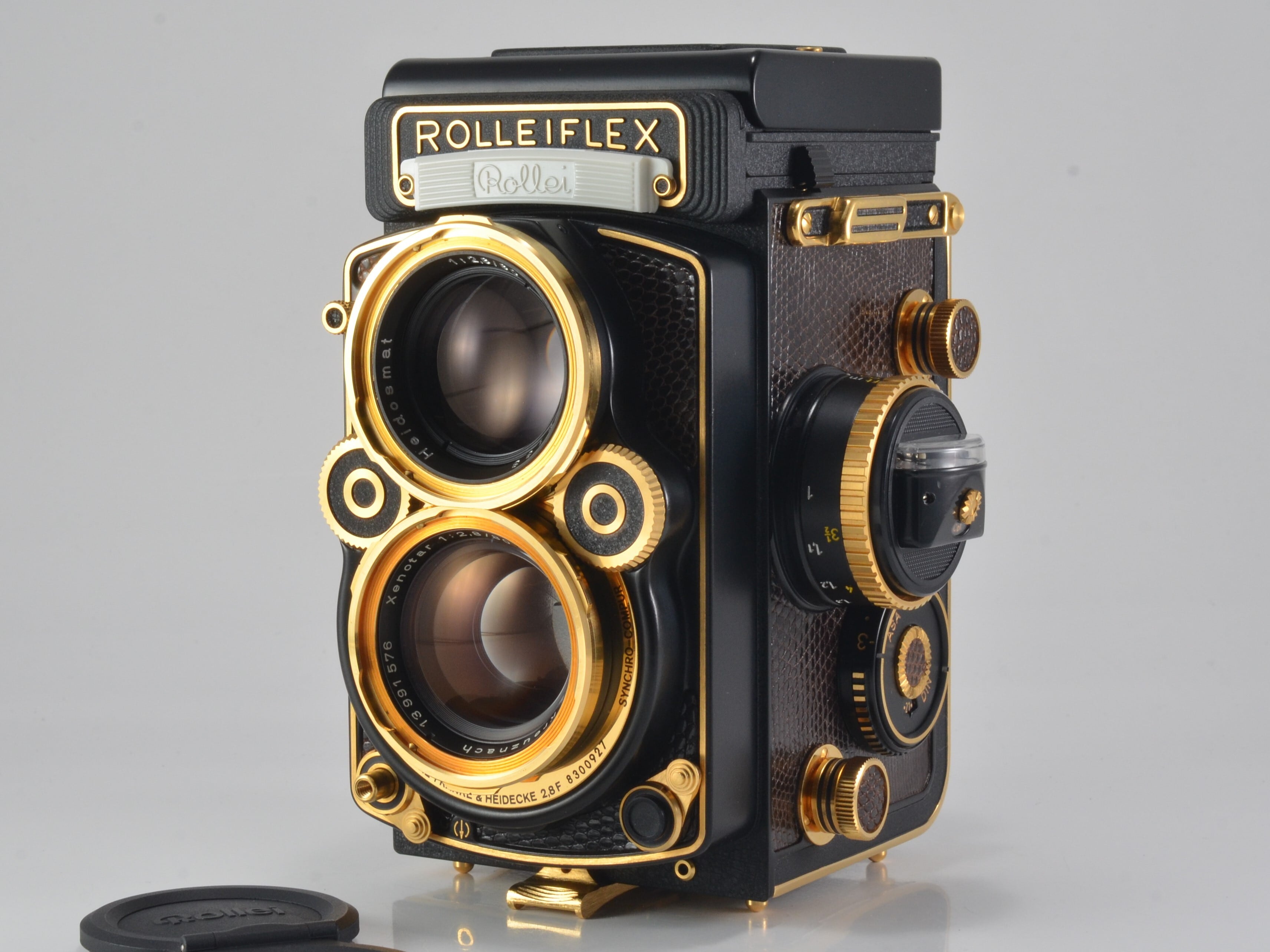 Rollei Rolleiflex 2.8F Aurum GOLD / Xenotar 80mm F2.8 ローライ ...