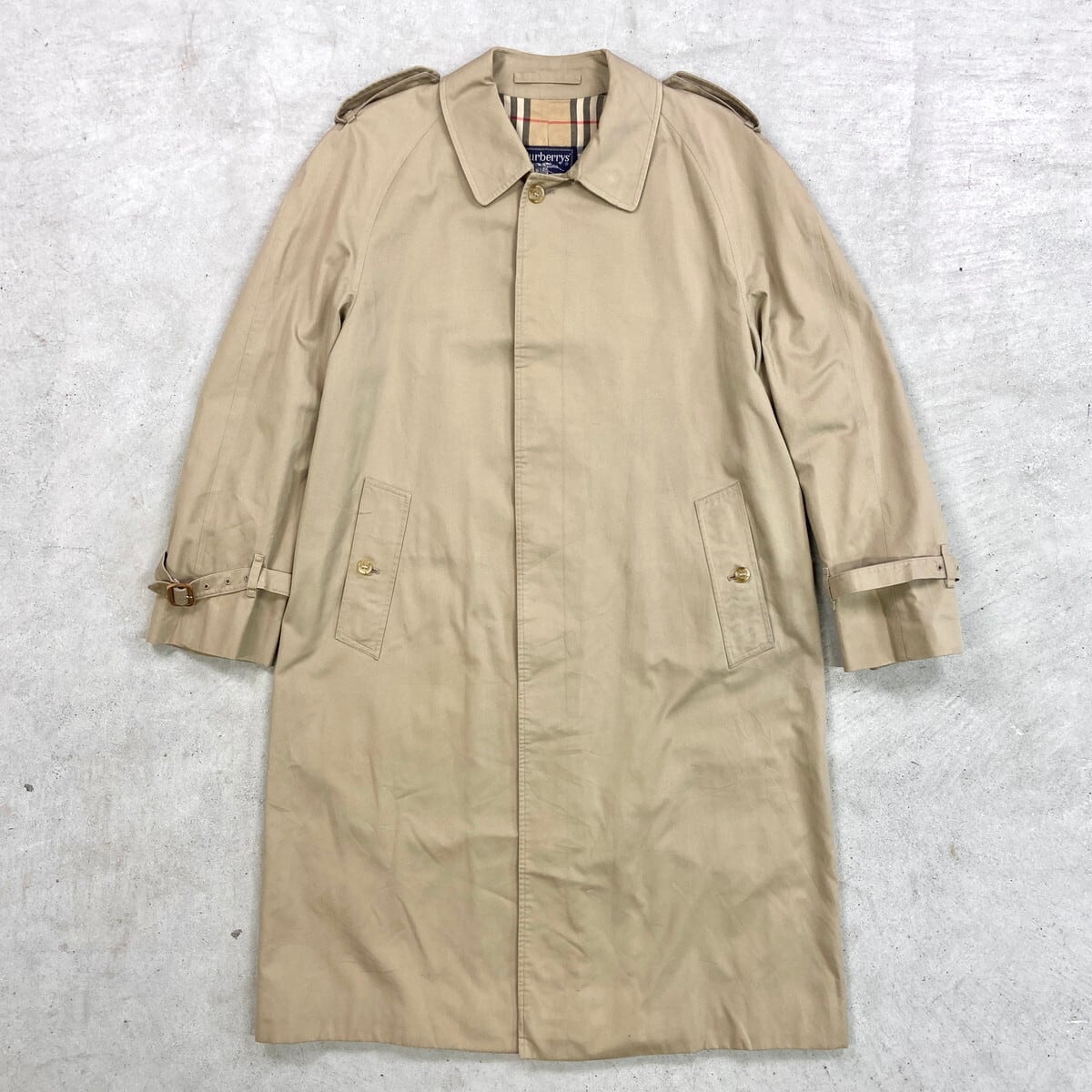 80s Burberrys Oldバーバリーズ 英国製 プローサム　モッズコート vintage Burberrys' バーバリー 推定70～80s モッズコート - メルカリ