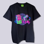 Kids T るんるんボーイ｜Tシャツ-黒