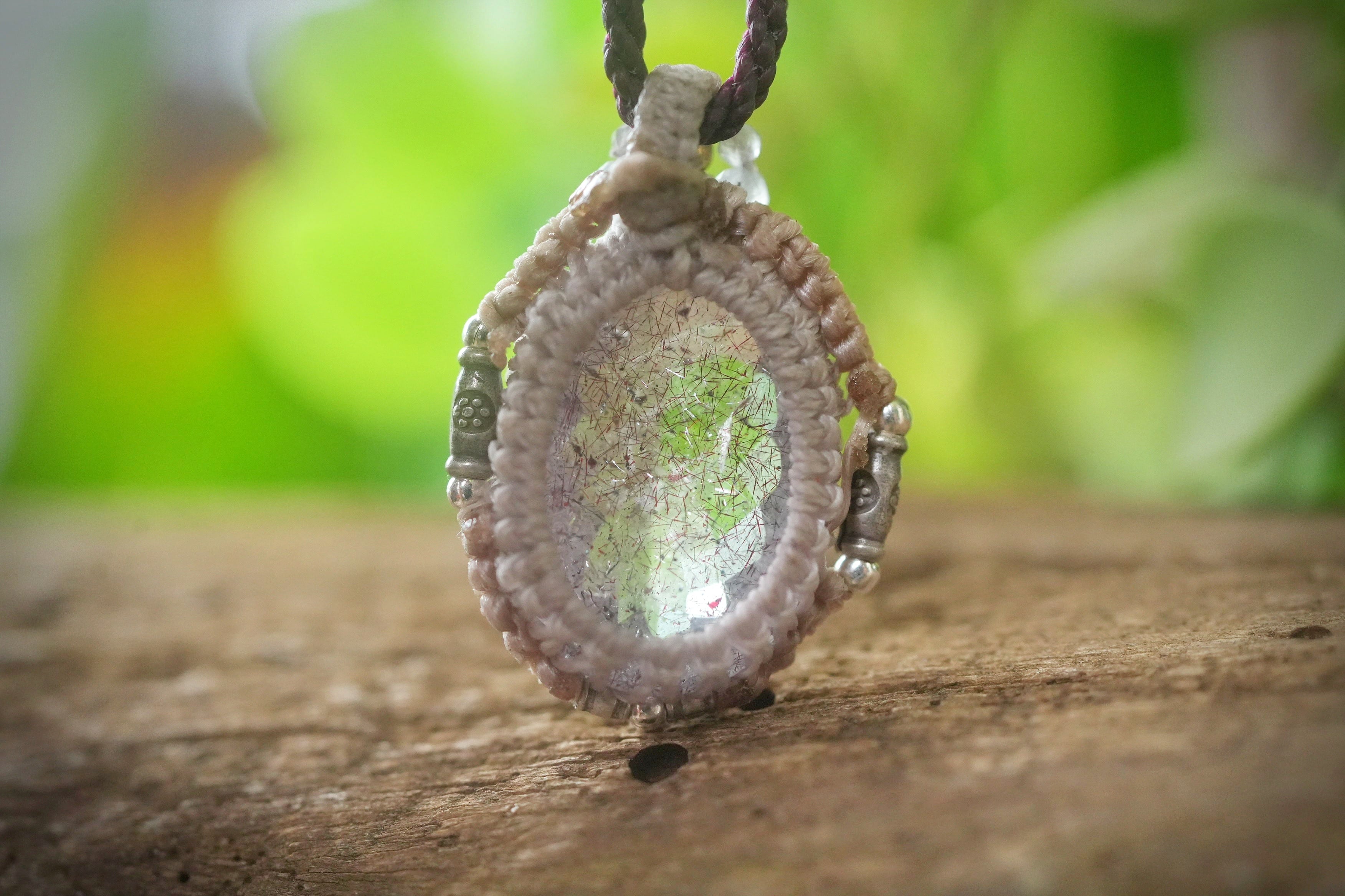 スーパーセブン ペンダント用ルース マクラメ 【公式通販】