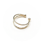 2Ring  Earcuff(2リングイヤカフ）　EMU-013EC2gd