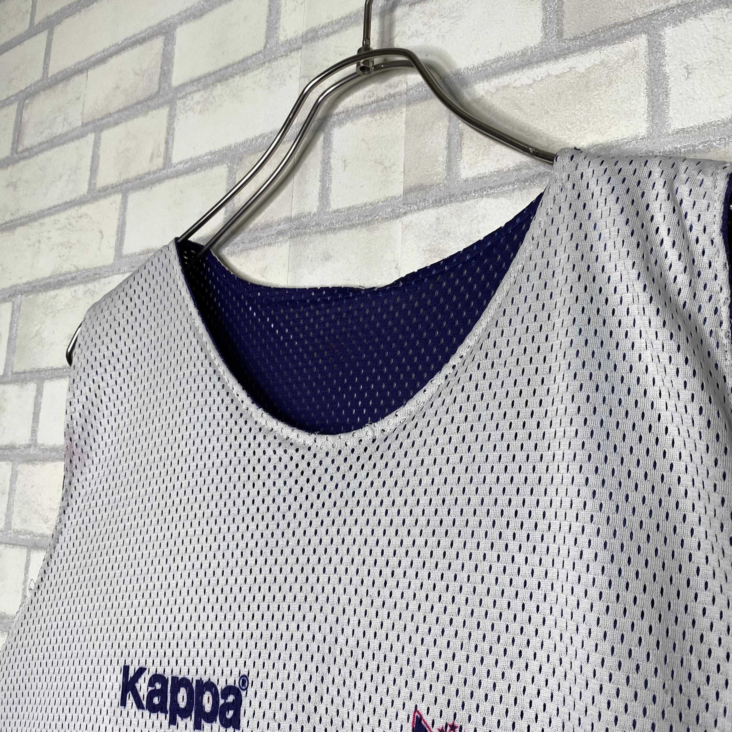 リバーシブル】Kappa ゲームシャツ XL バスケットボールシャツ 