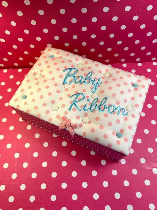 カルトナージュの長方形BOX (250503)