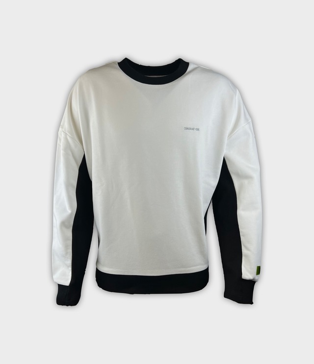 long sleeve sweatshirt (white/fw22)