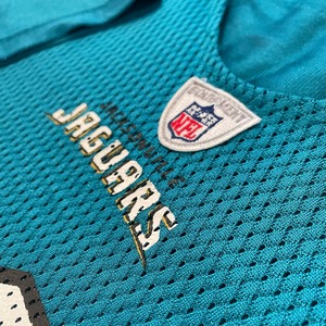 【Reebok】NFL ゲームシャツ ナンバリング 32 メッシュ ジャガーズ アメフト リーボック US古着 アメリカ古着