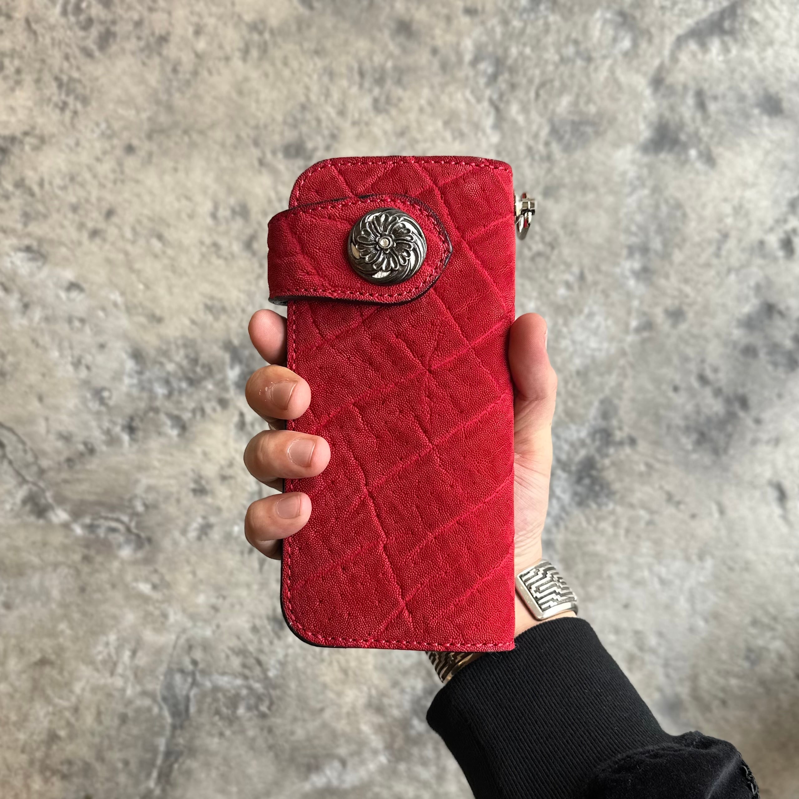 限定商品】ライダースウォレット アリゾナフローラル エレファント