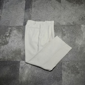 rayon blend 2tuck slacks ivory