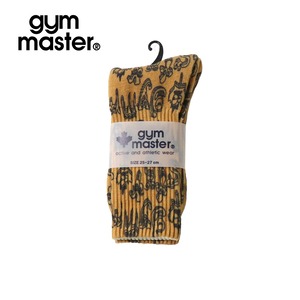 gym master ハッピーペイント クルーソックス 総柄 靴下 レディース メンズ 23-25cm 25-27cm カラフル アニマル レスラー おしゃれ かわいい フェス キャンプ プレゼント ギフト G857329 Gym master
