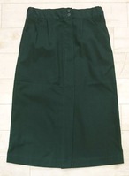 無地T/Rウエストダーツナロースカート