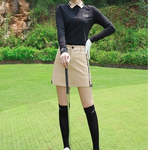 バッグプリーツスカート　ベージュ