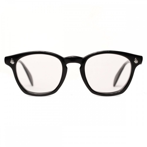 American Optical Vintage Glasses [American Optical] [1950s-] Safety Ebony Black 48-22