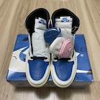 ×TRAVIS SCOTT FRAGMENT AIR JORDAN 1 RETRO HIGH OG SP MILITARY BLUE DH3227-105