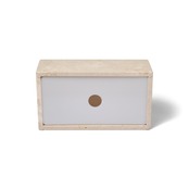 MARBLE TISSUE BOX - Roman Travertine
