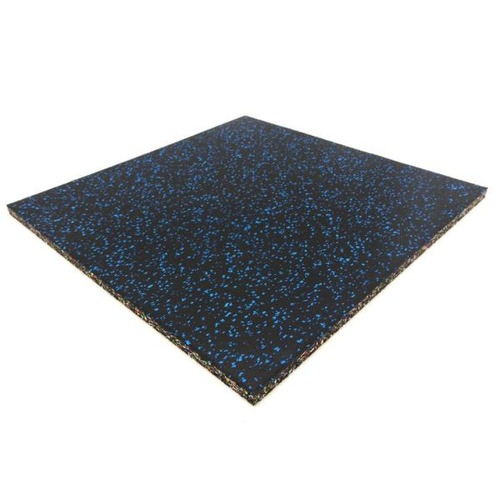 コストコ再販商品 セルデス New ゴムチップマット 15ミリ厚 50cm x 50cm 8枚セット ブルーミックス(JL-07)