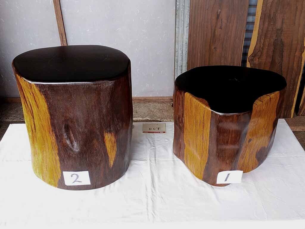 紫檀 刀台 象牙台 飾り台