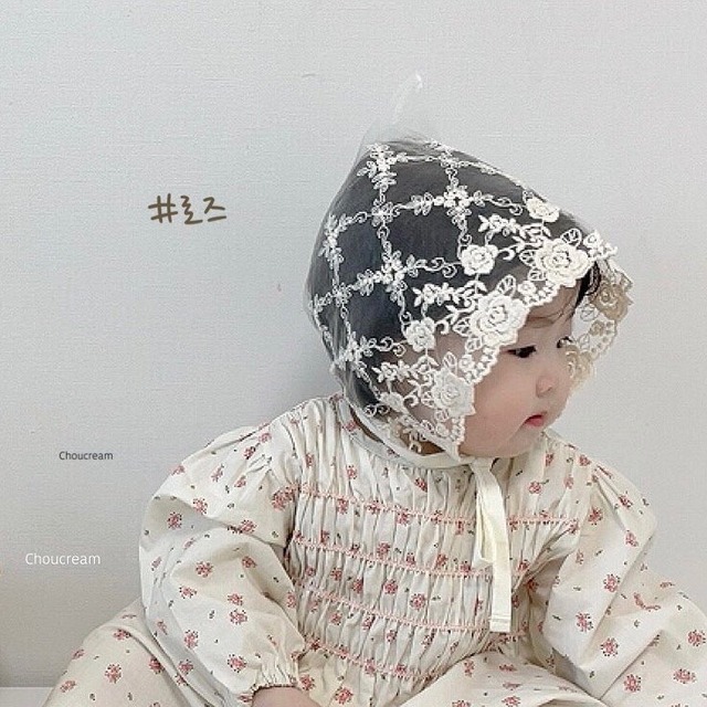 ⭐︎即納⭐︎[ choucream ] lace bonnet