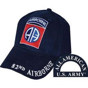 ミリタリー 帽子 U.S.Army アーミー　AA 82師団　キャップ 米軍正式ライセンス CP00120
