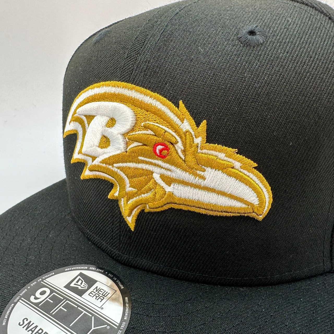 NEW ERA 9FIFTY/950　海外入荷　NFL ボルティモア・レイブンズ　ブラック/ゴールド