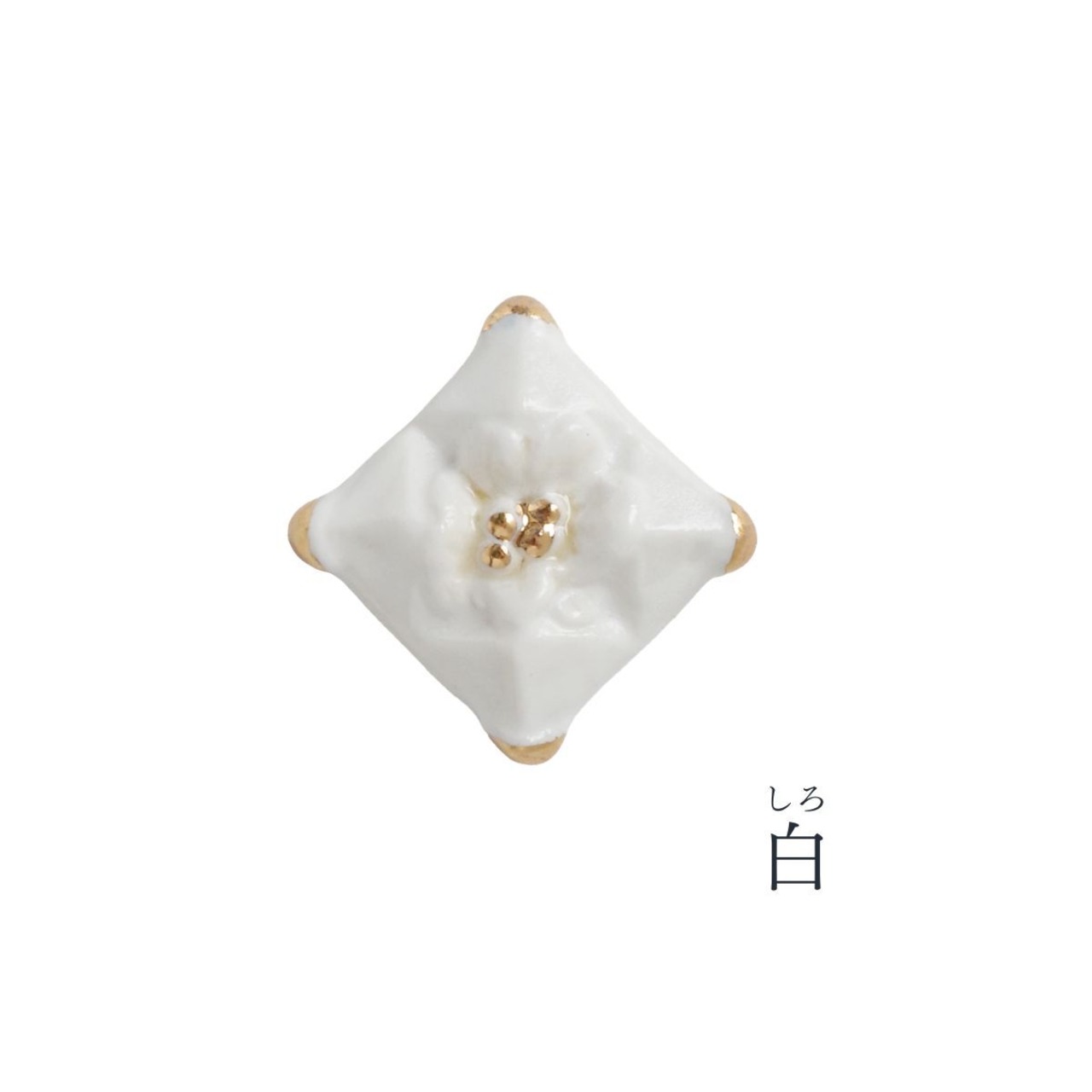 菱花タイル ピアス・イヤリング