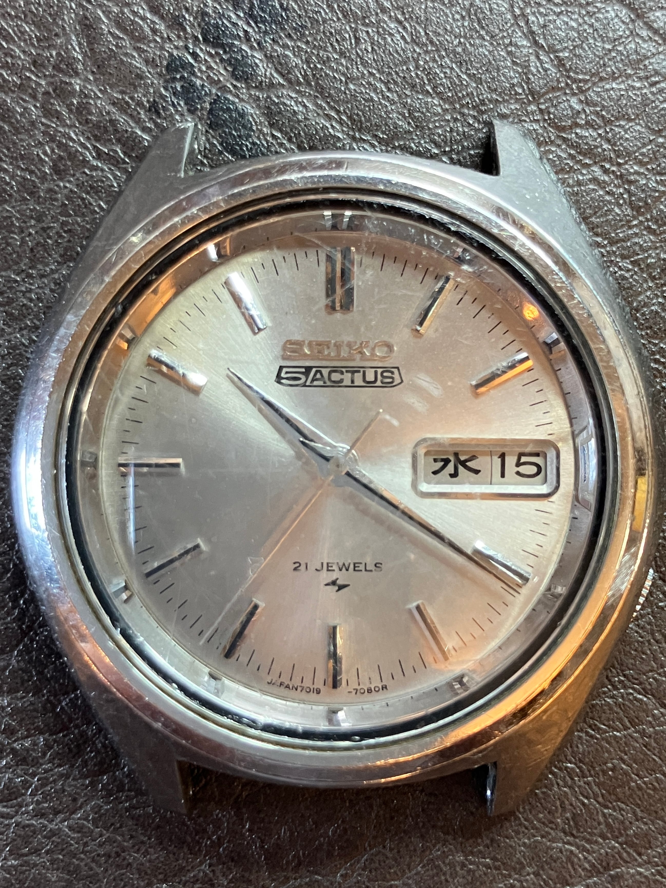 SEIKO TYPE-Ⅱ 特殊文字盤 1977年 セイコータイプ2 クォーツ稼働 Seiko