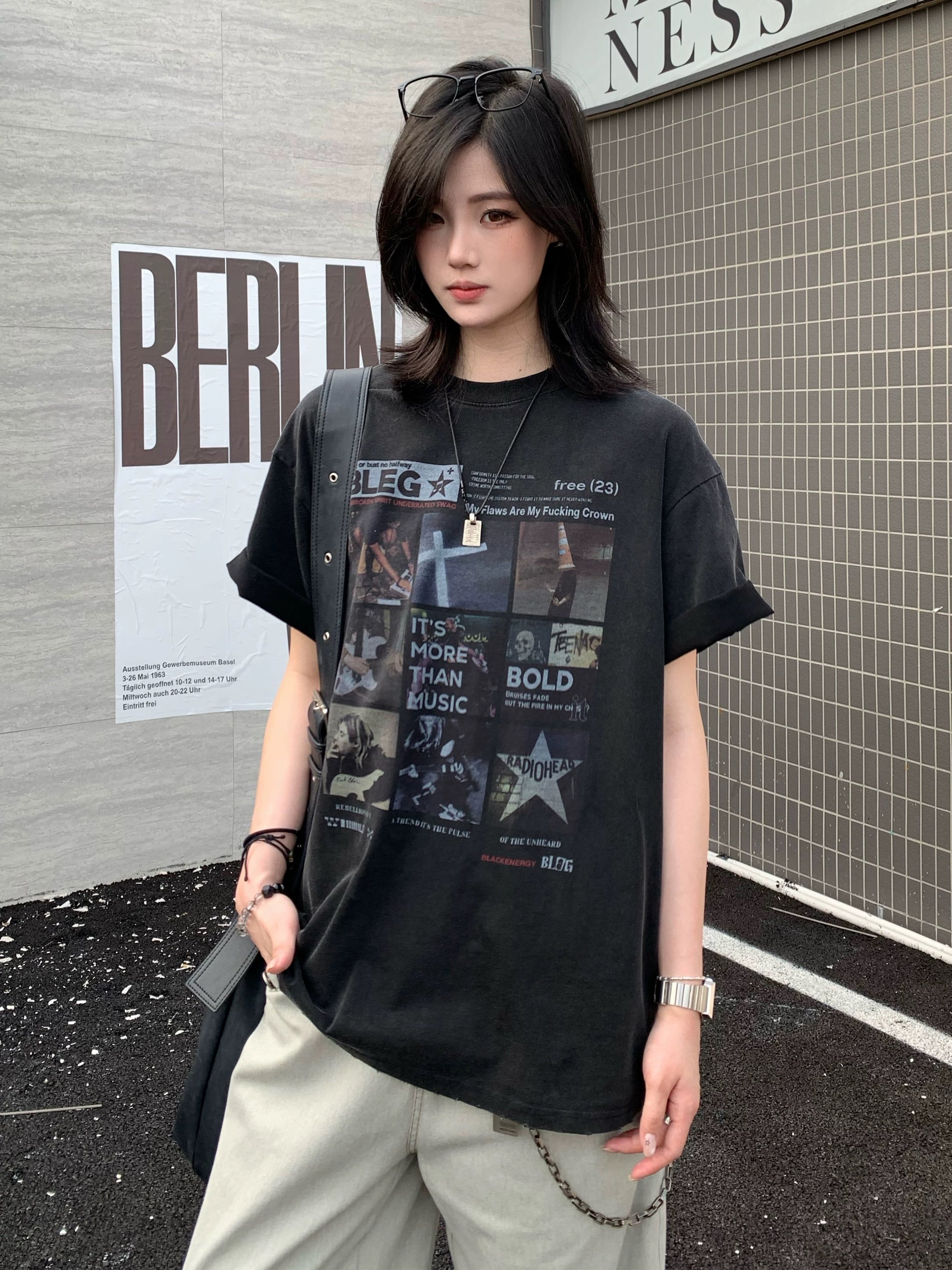 グランジフォトプリントTシャツ / GRUNGE PHOTO PRINT TEE | INOCENCE