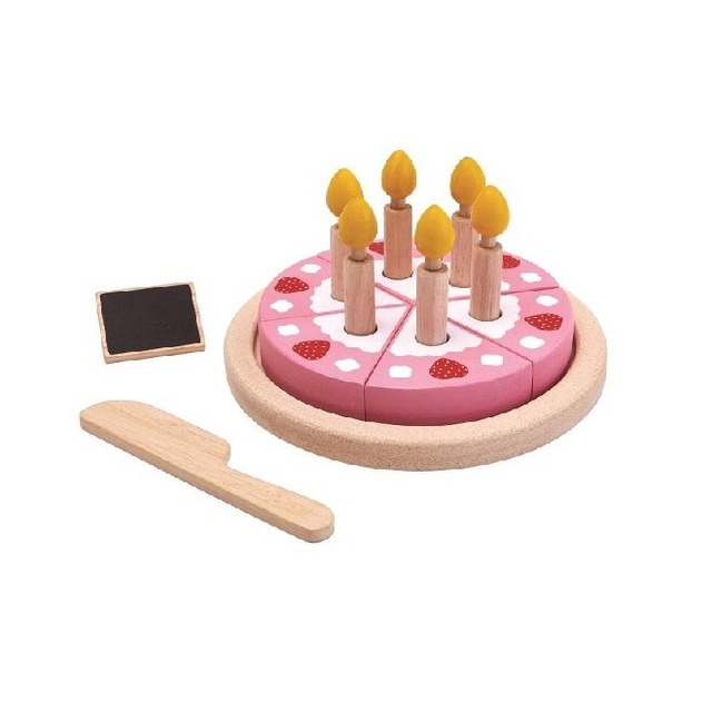 PLAN TOYS プラントイ | バースデーケーキセット Birthday Cake Set 3488