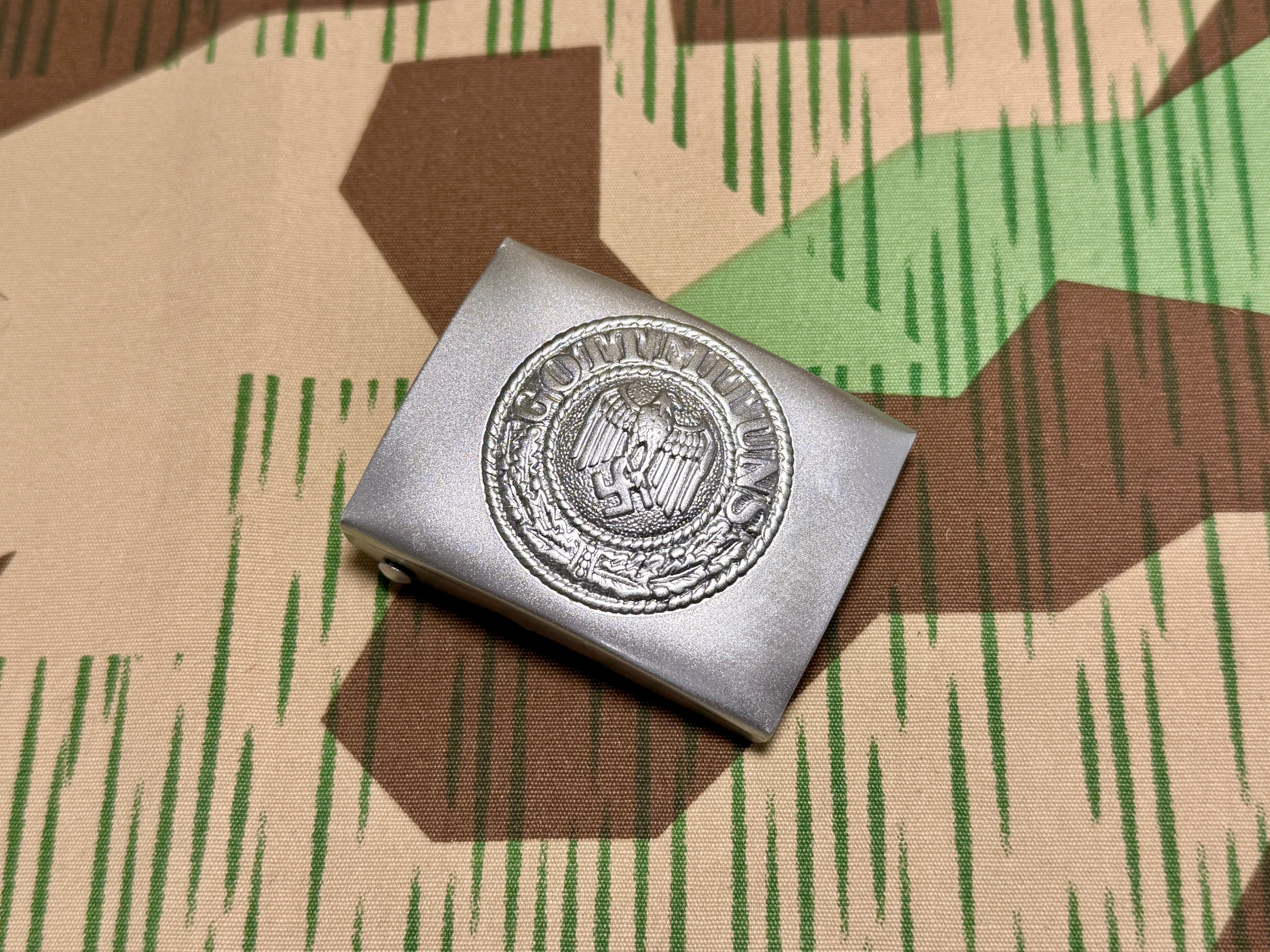 WWⅡ ドイツ軍 兵用バックル(スチールプレス)② | Eichenbaum