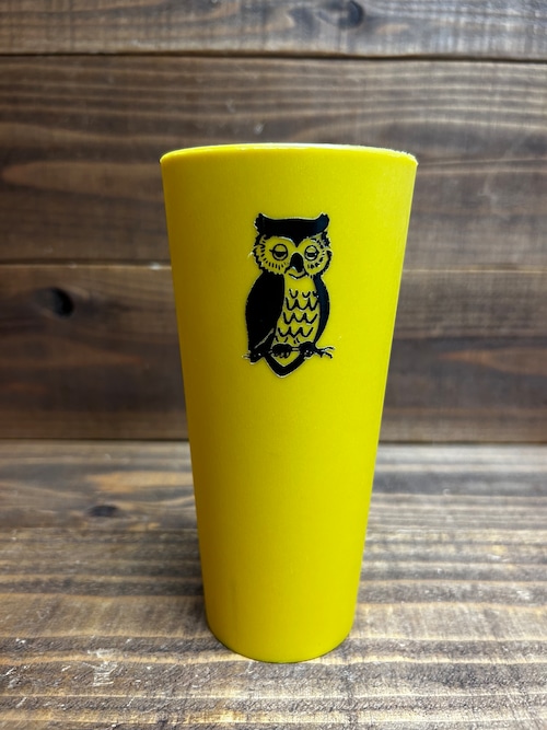 Vintage Plastic Tumbler''OWL''/フクロウ プラスチック製 タンブラー 70's ビンテージ