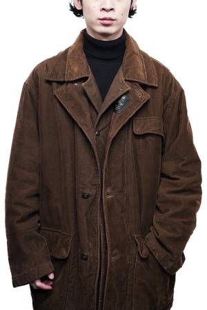 "FAY" DOUBLE-COLLAR Corduroy Jacket