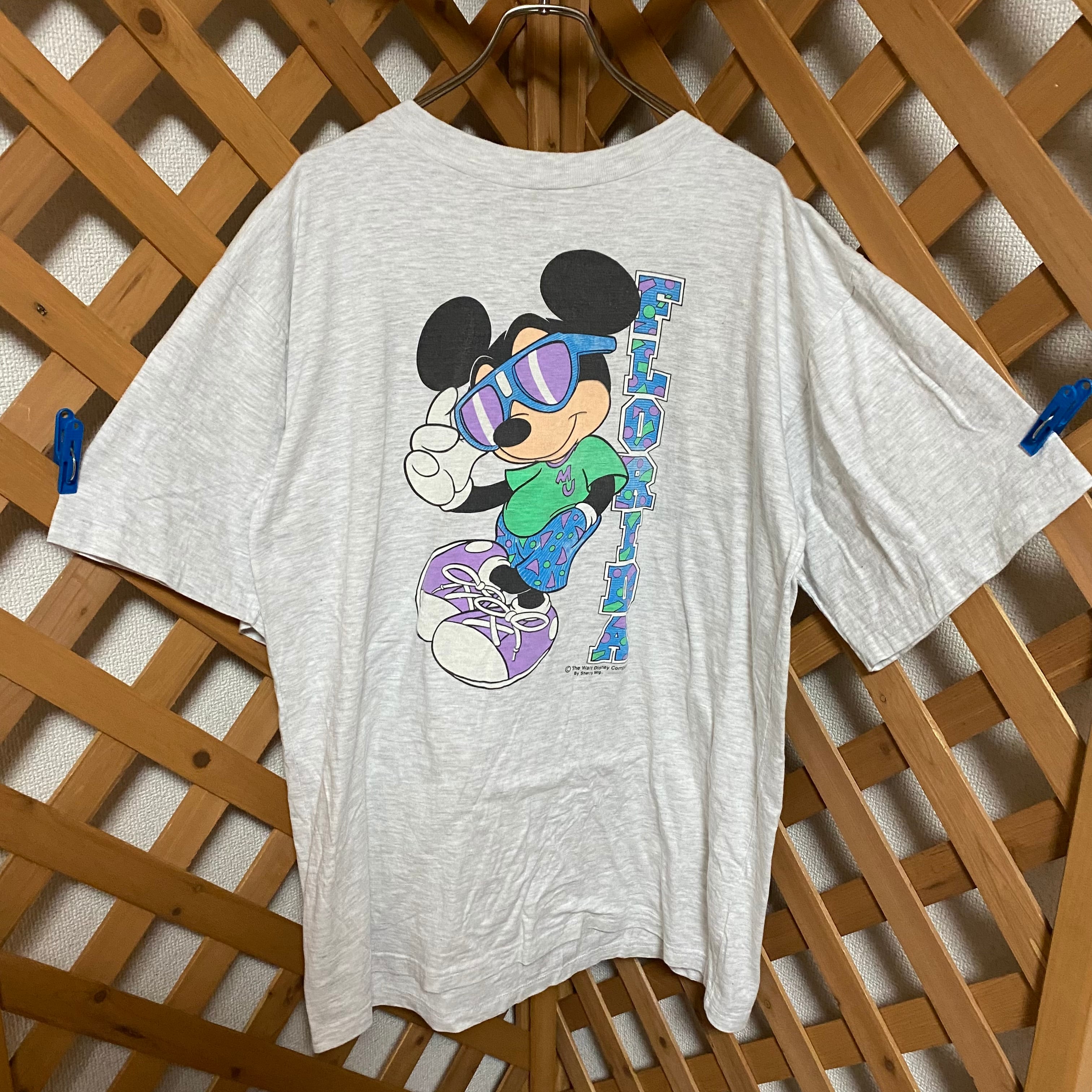 sherry's t shirt Disney Mickey Mouse | LUCKY BASE 古着屋