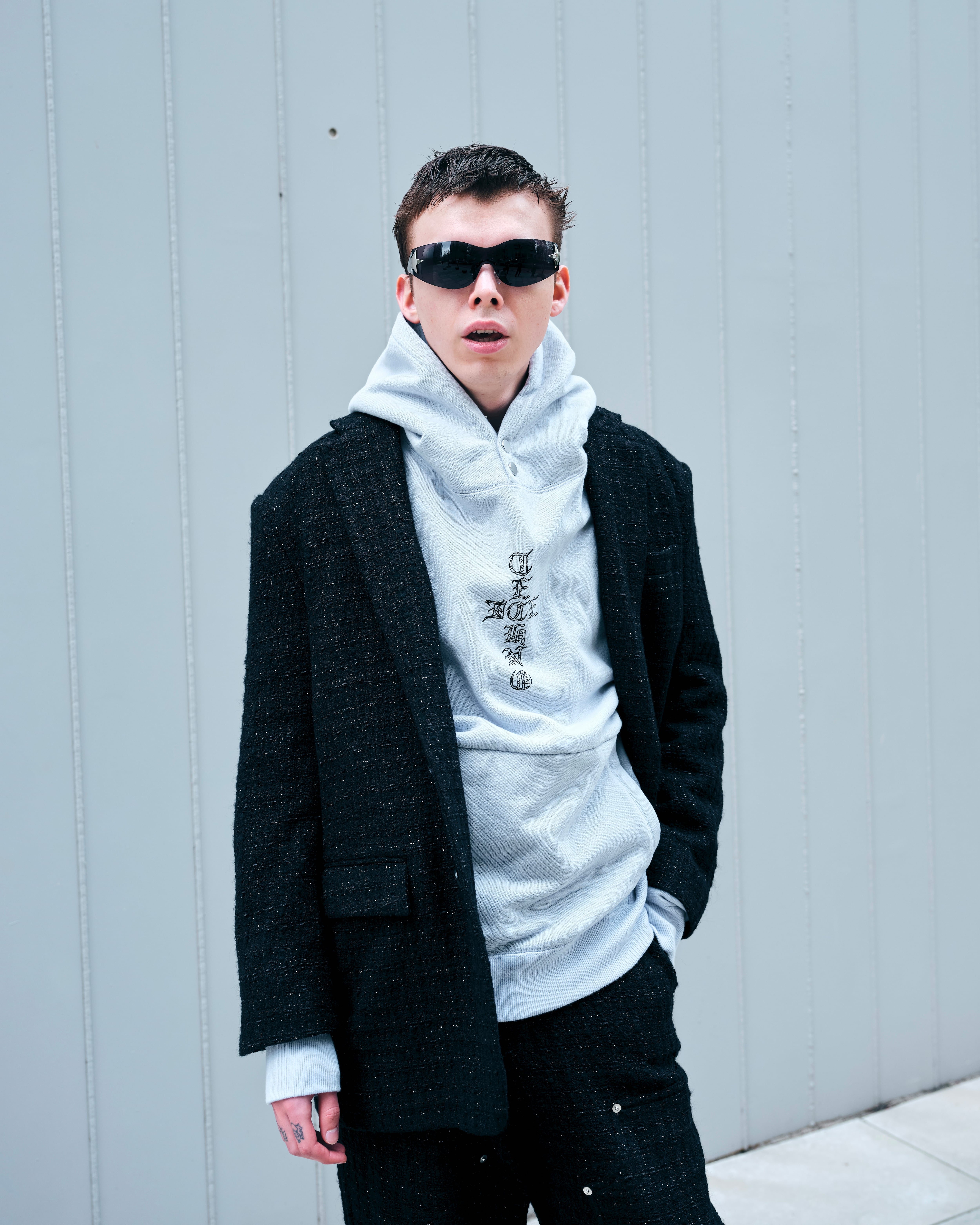 ICE & TECHNO / C TWEED DOUBLE KNEE PANTS | Answer