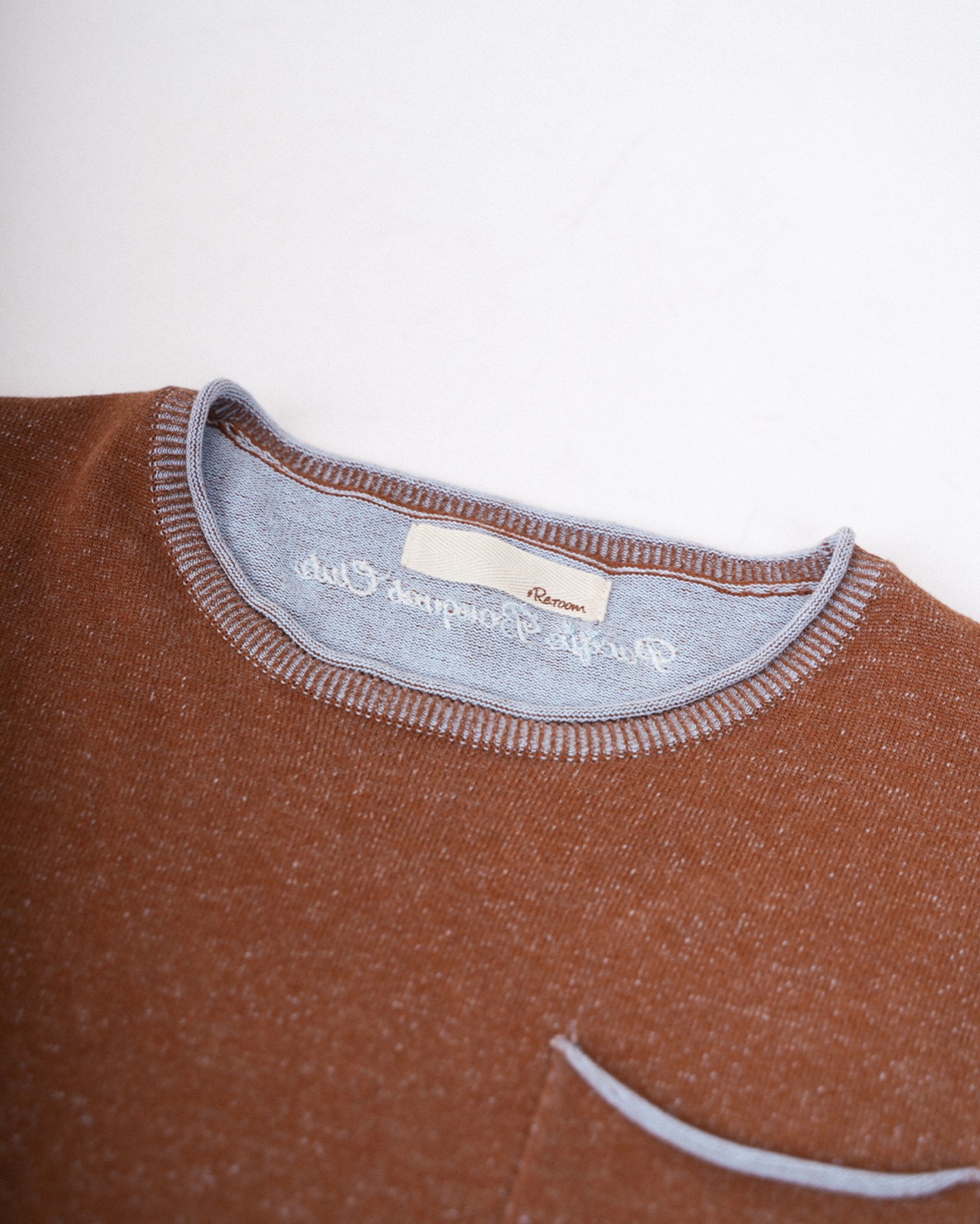 【#Re:room】W FACE CREW NECK KNIT［REK165］
