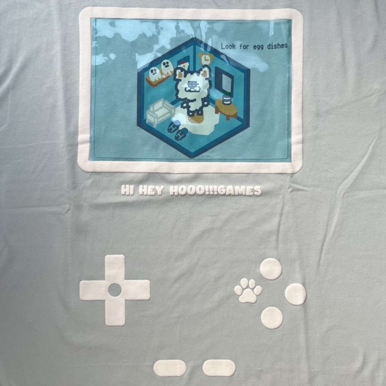 【ゲームTシャツ】Hoooさん GAMEに夢中！PVCポケット付き 推し活ユニセックスTシャツ - 7