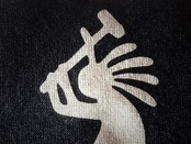 送料無料　コロリドコットンエコバッグ　『Kokopelli Iron/ココペリ・アイアン　トレードマーク』