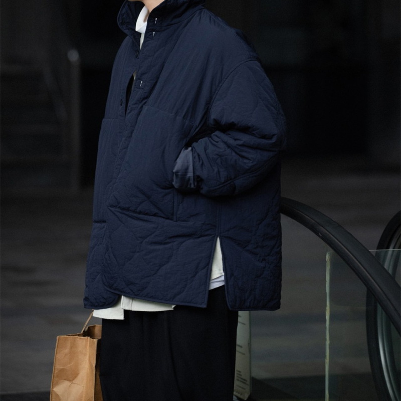 ベーシックキルティングジャケット　977