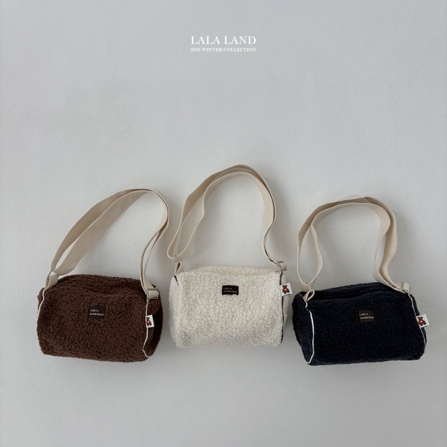 【取寄】lalaland｜bear cross bag｜ベアクロスバッグ｜FREE｜kids｜25 winter