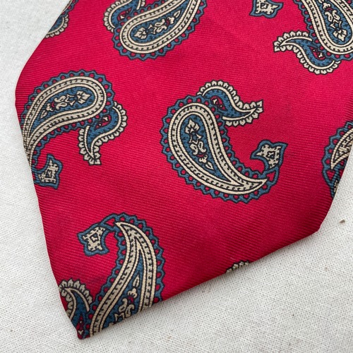 Vintage tie necktie ビンテージ ペイズリー n-506
