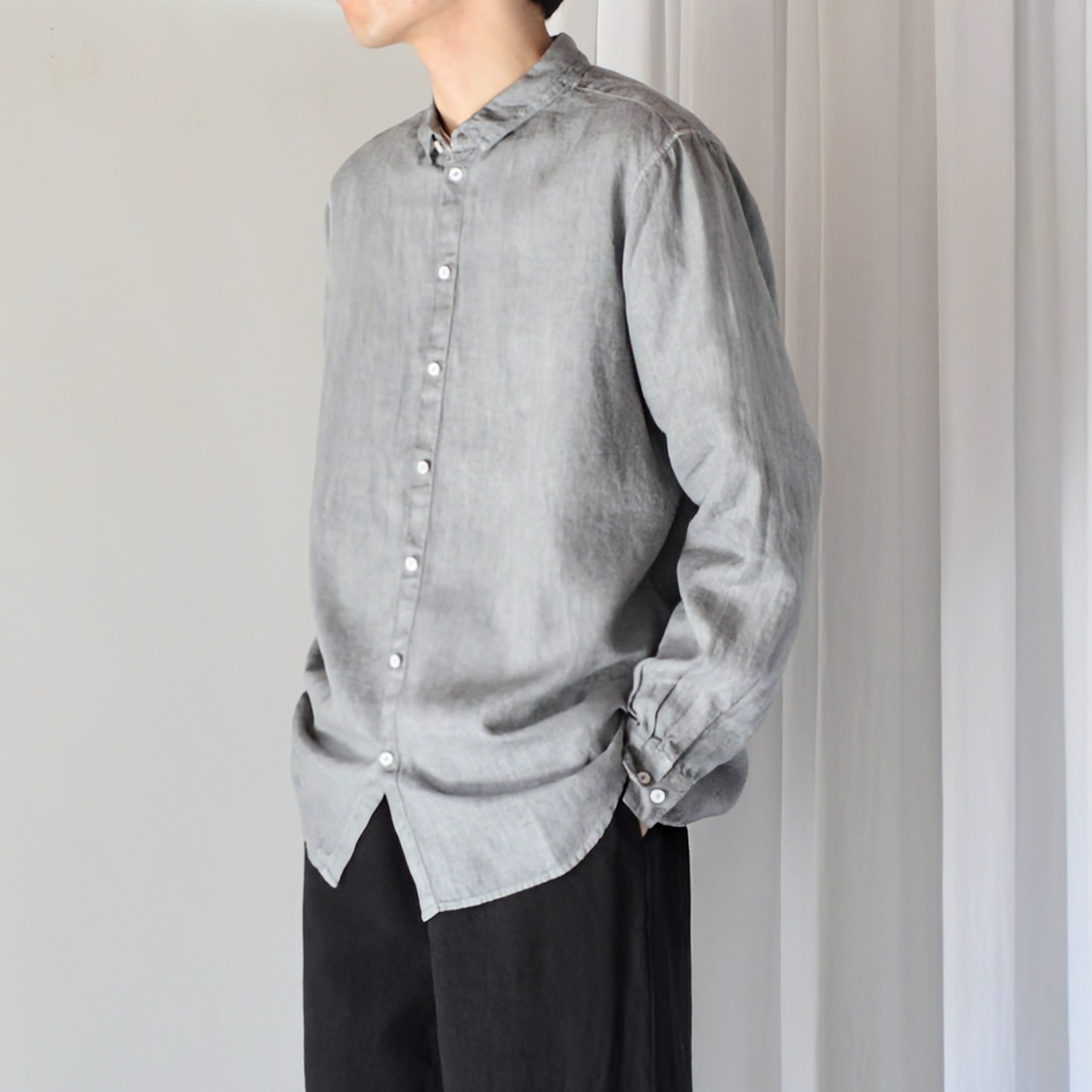 MITTAN / SH-130 大麻シャツ大