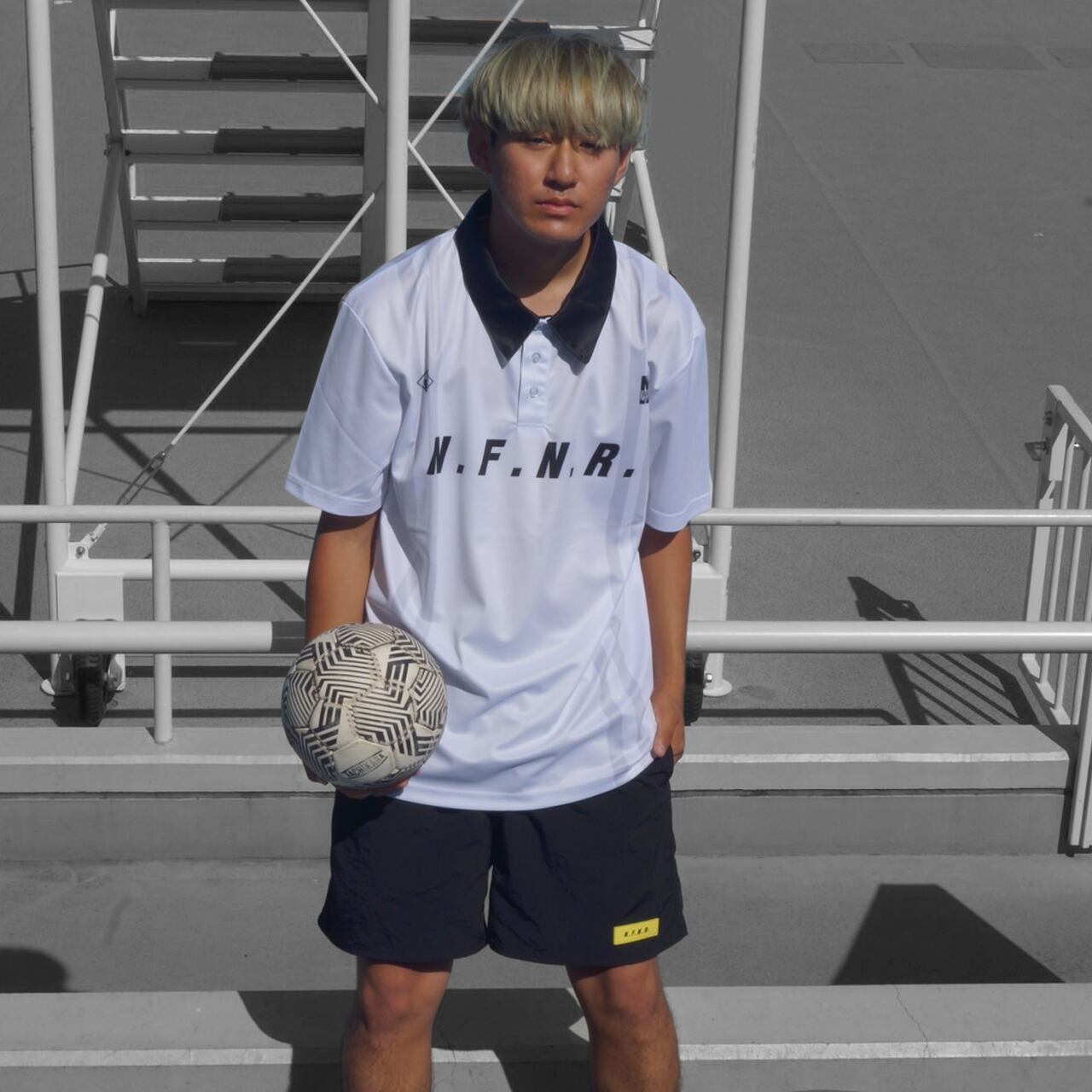collaboration】No.11 printed Short sleeve | QUADDRO ZERO