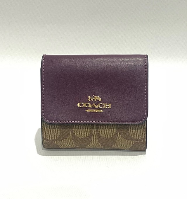 COACH コーチ 三つ折り 財布 レディース CE930/IMRSF
