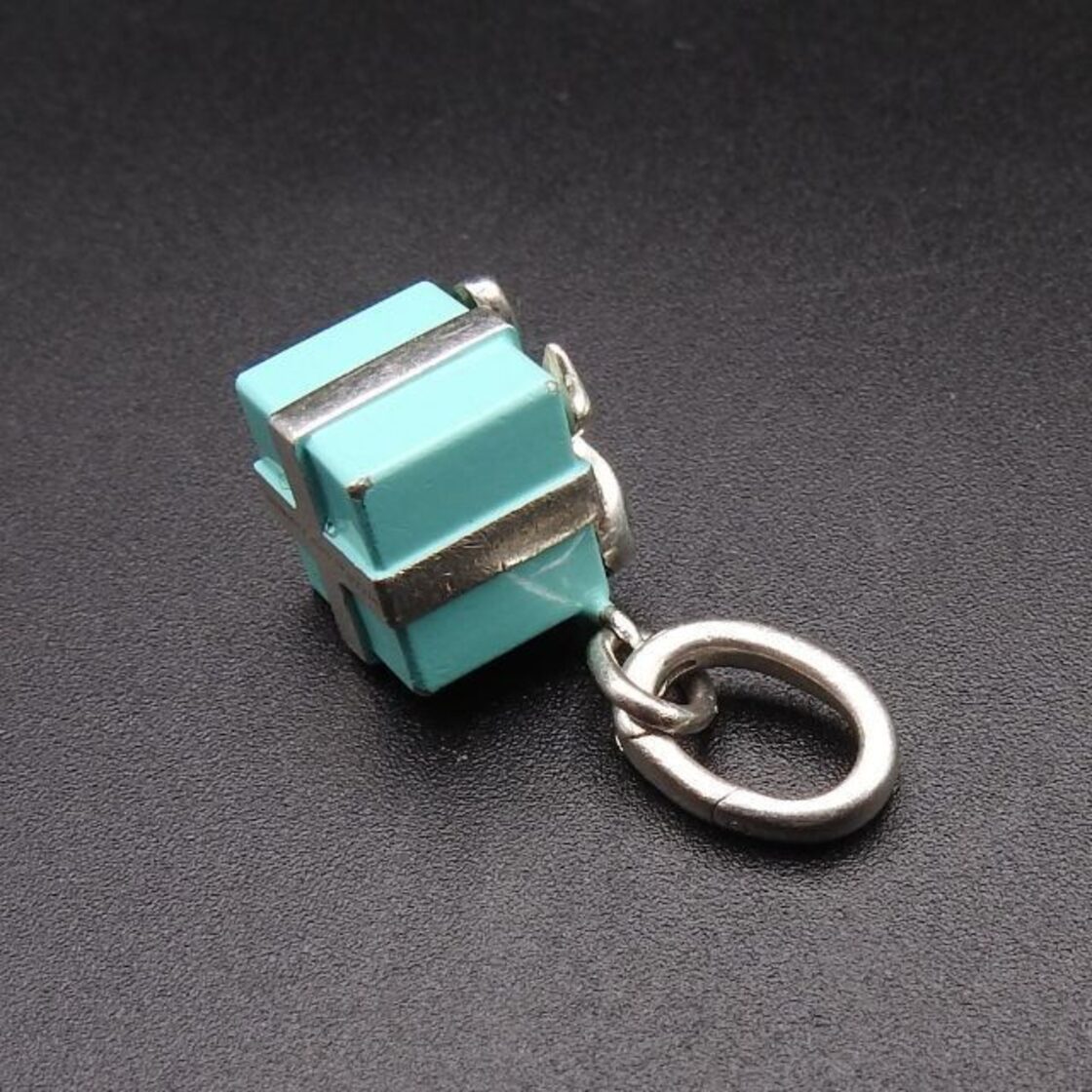 ティファニー ブルーボックス チャーム ペンダントトップ Ag925 | Pay ID